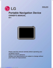 LG N11 Owner's Manual