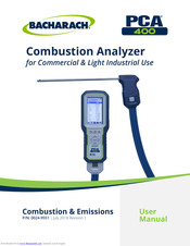 Bacharach Pca 400 User Manual Pdf Download Manualslib