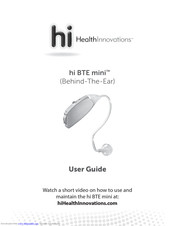 hi Health Innavations hi BTE mini User Manual