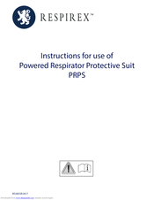 Respirex PRPS Instructions For Use Manual