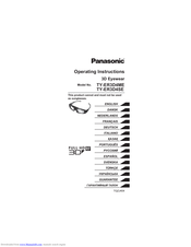 Panasonic TY-ER3D4ME Operating Instructions Manual