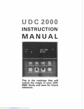 Honeywell UDC2000 Instruction Manual