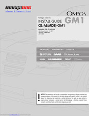 Omega Link OL-AL(MDB)-GM1 Install Manual
