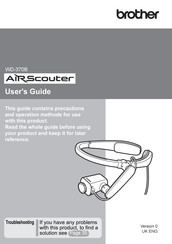 Brother AiRScouter WD-370B User Manual