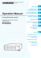 Kikusui PFX2532 Operation Manual