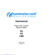 humimeter.com LM5 User Manual