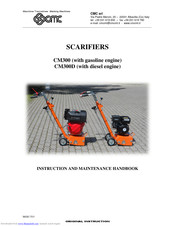 CMC CM300D Instruction And Maintenance Handbook
