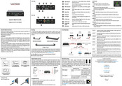 Lightware HDMI-3D-OPT-RX150RA Quick Start Manual