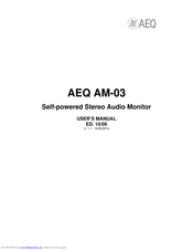 AEQ AM-03 User Manual