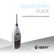 TSI Quest SoundPro SE series Quick Start Manual