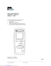 IDEAL INDUSTRIES 61-795 Technical Manual