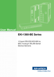 Advantech EKI-1360-BE Series User Manual