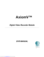 RBH Access Technologies AxiomV Manual