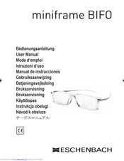 Eschenbach MiniFrame Bifo User Manual
