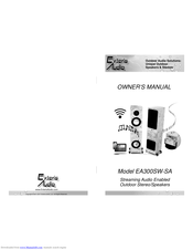Exteris  Audio EA300SW-SA Owner's Manual