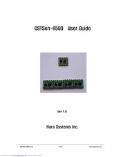 Hara Systems OSTSen-9250 User Manual