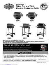 One Fire Grills 9309 User Manual