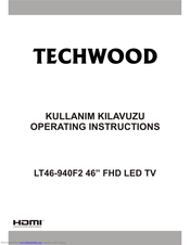 TECHWOOD LT46-940F2 Operating Instructions Manual