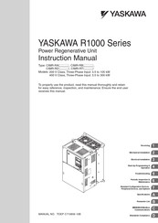 YASKAWA CIMR-RB Series Instruction Manual