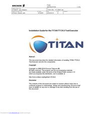 Titan TTCN-3 Installation Manual