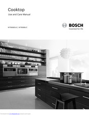 Bosch NIT8068SUC Use And Care Manual