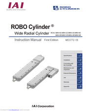 IAI ROBO Cylinder RCS4-WRA12C Instruction Manual