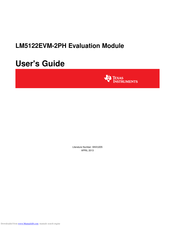 Texas Instruments LM5122EVM-2PH User Manual