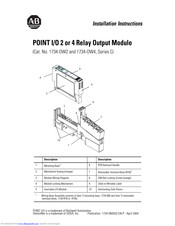 AB Quality 1734-OW2 Installation Instructions Manual