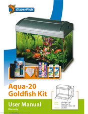 SuperFish Aqua 20 Goldfish Kit User Manual
