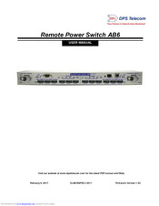 DPS Telecom RPS AB6 User Manual
