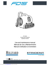Trident FD15 Use And Maintenance Manual