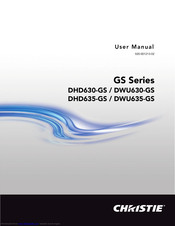 Christie DWU630-GS User Manual