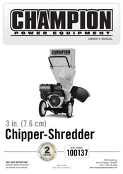 Champion Power Equipment 100137 Owner's Manual