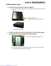 Astra Telematics AT200 Installation Manual