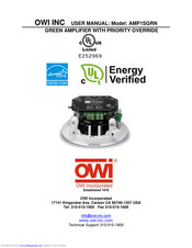 OWI AMP1SGRN User Manual