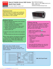 Barco XHD-400 Quick Start Manual