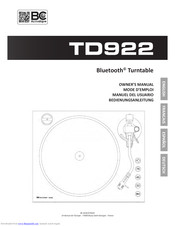 BC Acoustique TD922 Owner's Manual