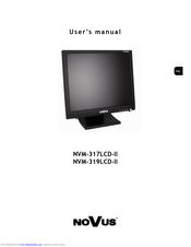Novus NVM-319LCD-II User Manual