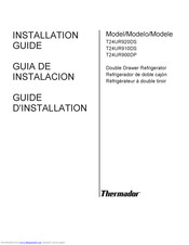 Thermador T24UR910DS Installation Manual / Instruction Manual
