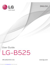 LG LG-B525 User Manual