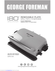 George Foreman GRP3180 Use And Care Manual