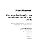 Lucent Technologies PortMaster PM-2Ei-10I-ST Hardware Installation Manual
