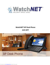 WatchNet AVCDP7 Manual