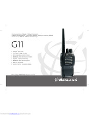Midland G-11 Instruction Manual