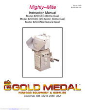 Gold Medal Mighty-Mite 2035DC Instruction Manual