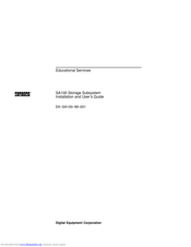 Digital Equipment SA100 Installation And User Manual