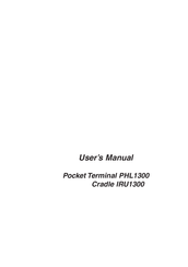 Opticon IRU1300 User Manual