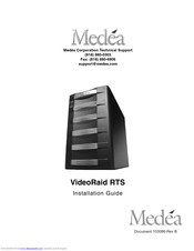 Medea VideoRaid RTS Installation Manual