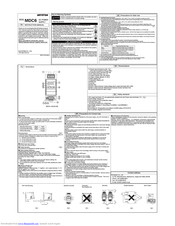 M-System MDC6 Instruction Manual