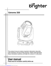 Brighter Extreme 350 User Manual